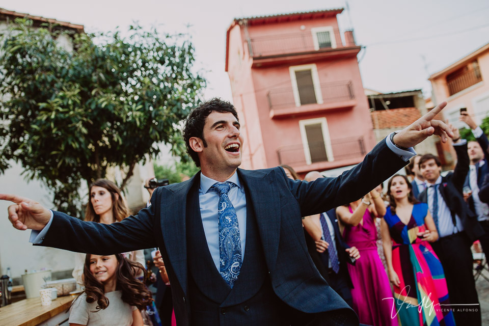 Reportaje boda en el Palacio de los condes de Osorno en Pasarón de la Vera